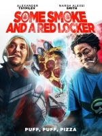 Немного дыма и красный шкафчик